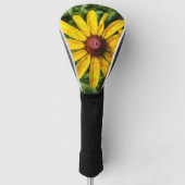 Sonnenblumengemälde Golf Headcover (Vorderseite)