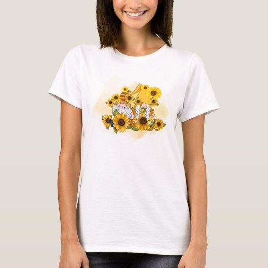 Sonnenblumengenome T-Shirt (Vorderseite)