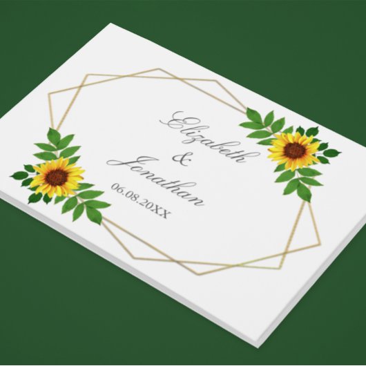 Sonnenblumengeometrie Gästebuch