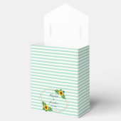 Sonnenblumengeometrie Geschenkschachtel (Geöffnet)