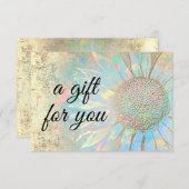 Sonnenblumengeschenk (Vorne/Hinten)