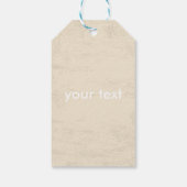 Sonnenblumengeschenk Dankeschön Geschenkanhänger (Rückseite)