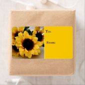 Sonnenblumengeschenk-Tag (Insitu)