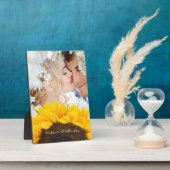 Sonnenblumengeschenke Fotoplatte (Seite)