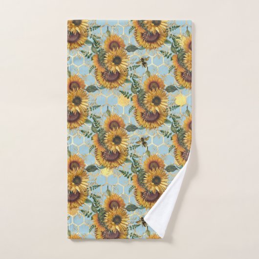Sonnenblumengeschenke | Hell als Sonnenblume Handtuch (Handtuch)