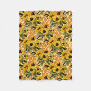 Sonnenblumengeschenke   Mach es wie eine Sonnenblu Fleecedecke