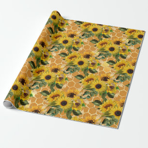 Sonnenblumengeschenke Mach es wie eine Sonnenblu Geschenkpapier