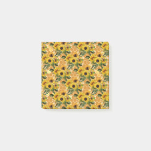 Sonnenblumengeschenke   Mach es wie eine Sonnenblu Post-it Klebezettel