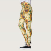 Sonnenblumengeschenke | Sonnenblumenumrundung Leggings (Links)