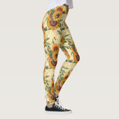 Sonnenblumengeschenke | Sonnenblumenumrundung Leggings (Rechts)