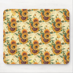 Sonnenblumengeschenke Sonnenblumenumrundung Mousepad
