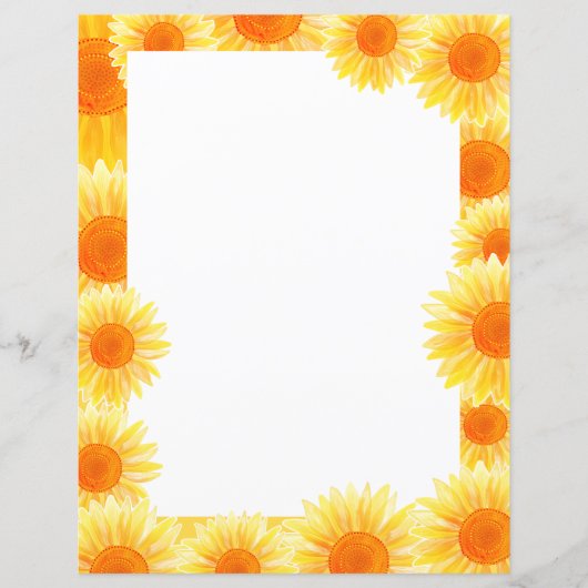 Sonnenblumengeschirr (Vorderseite)