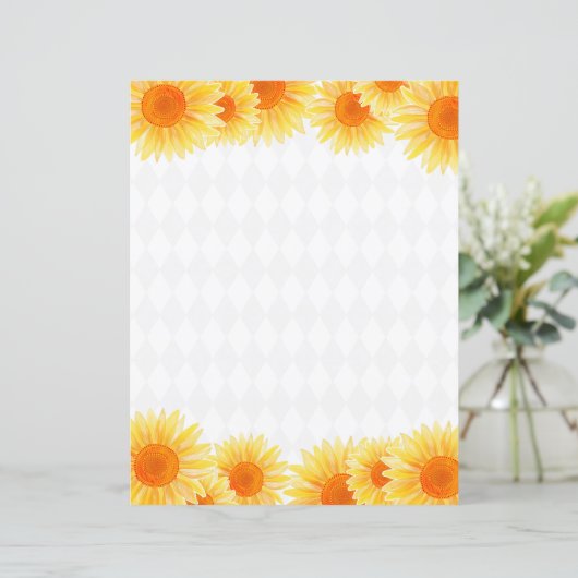 Sonnenblumengeschirr (Stehend Vorderseite)