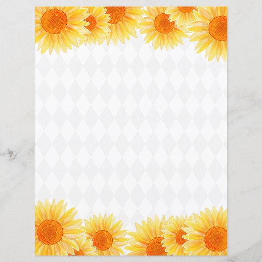 Sonnenblumengeschirr (Vorderseite)