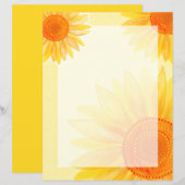 Sonnenblumengeschirr (Vorne/Hinten)