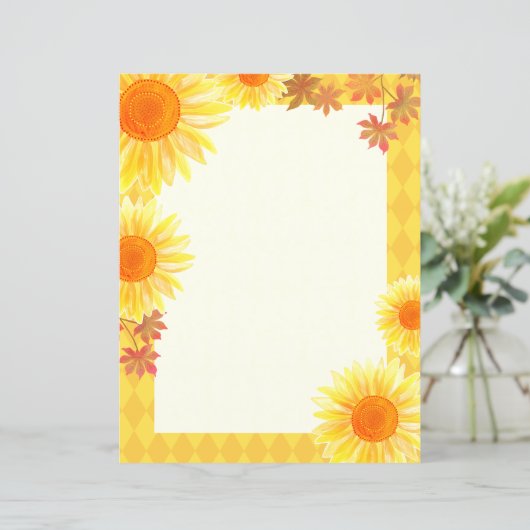 Sonnenblumengeschirr (Stehend Vorderseite)