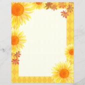 Sonnenblumengeschirr (Vorderseite)