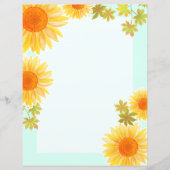 Sonnenblumengeschirr (Vorderseite)