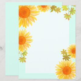 Sonnenblumengeschirr