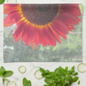 Sonnenblumengeschirr Küchentuch (Gefaltet)