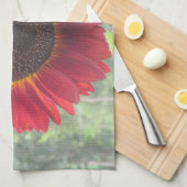 Sonnenblumengeschirr Küchentuch (Viertel Falte)