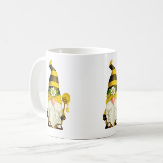 **SONNENBLUMENGNOMES** KAFFEETASSE (Vorderseite Links)