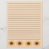 Sonnenblumengrenzrezepte (Vorderseite)