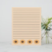 Sonnenblumengrenzrezepte (Stehend Vorderseite)