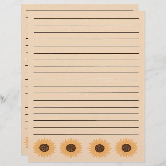 Sonnenblumengrenzrezepte (Vorne/Hinten)