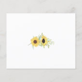 Sonnenblumengrün teilen sich eine Tag Nacht Ideenk Flyer (Hinten)