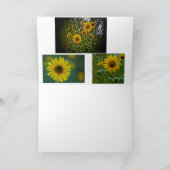 Sonnenblumengrüße Karte (Innenseite)