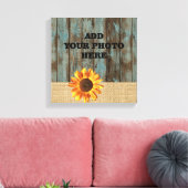 Sonnenblumenhain Leinwanddruck (Insitu (Wohnzimmer))