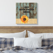 Sonnenblumenhain Leinwanddruck (Insitu (Schlafzimmer))