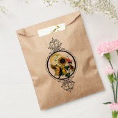 Sonnenblumenhain und Kosmische Katze Geschenktütchen (Versiegelt)