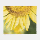 Sonnenblumenhalbe Fleecedecke (Vorderseite (Horizontal))