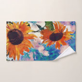 Sonnenblumenhandtuch Badhandtuch Set (Handtuch)