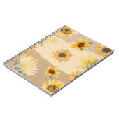 Sonnenblumenheft Notizblock (Linke Seite)