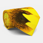 Sonnenblumenhintergrund Krawatte (Gerollt)