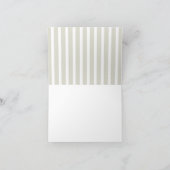 Sonnenblumenhochzeit Dankeskarte (Innenseite)