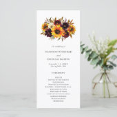 Sonnenblumenhochzeit im Rustikal Programm (Stehend Vorderseite)