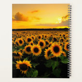 Sonnenblumenhochzeit Planer (Rückseite)