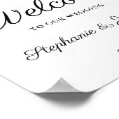 Sonnenblumenhochzeit Poster (Ecke)