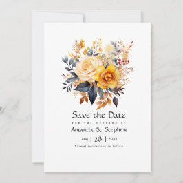 Sonnenblumenhochzeit Save The Date