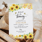SonnenblumenHoney Bee Brautparty Einladung