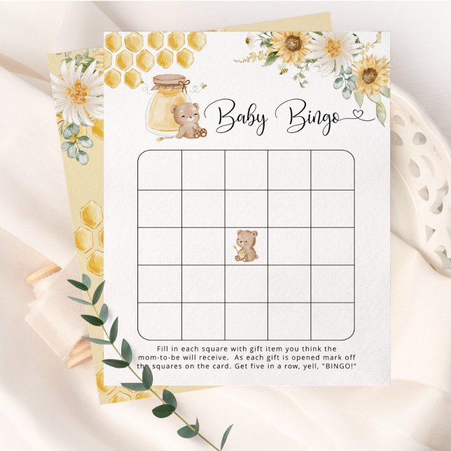 Sonnenblumenhonig Baby Bingo (Von Creator hochgeladen)