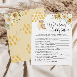 Sonnenblumenhonig Bär Wer Papa kennt das beste Spi