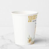 Sonnenblumenhonig Bärendusche Pappbecher (Rechts)