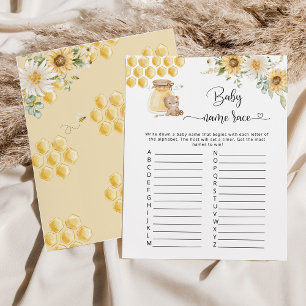 Sonnenblumenhonig trägt Baby name Race