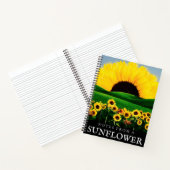 SONNENBLUMENHÜGEL NOTIZBLOCK (Innenseite)