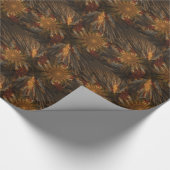 Sonnenblumenimpressionen Geschenkpapier (Ecke)